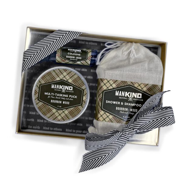 Bourbon Wood Trio Gift Set