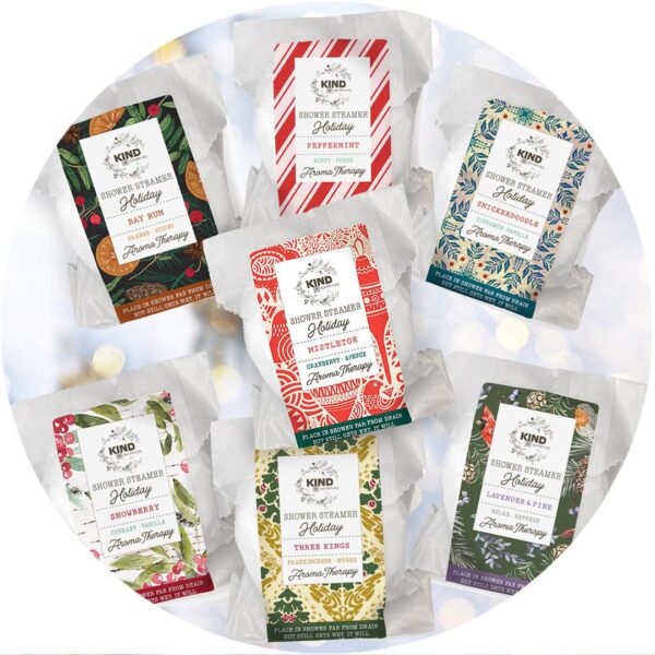 Holiday Shower Steamers